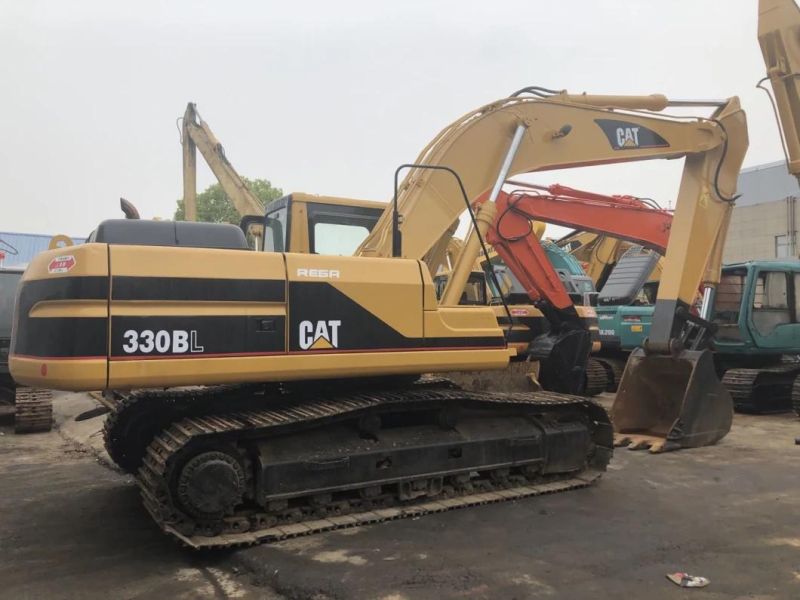 30t Heavy Duty Japan Origin Semi Automic Caterpillar 330b 330bl 330 Cralwer Excavator