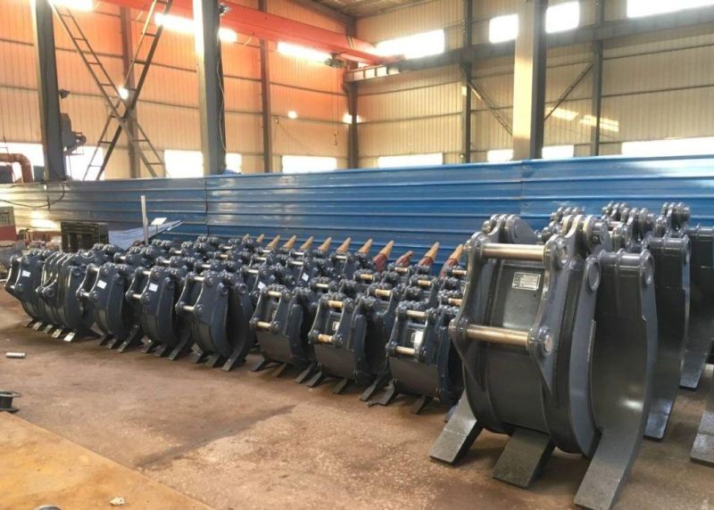 Rsbm 5 Tines Excavator Hydraulic Grapple Saw for Sale
