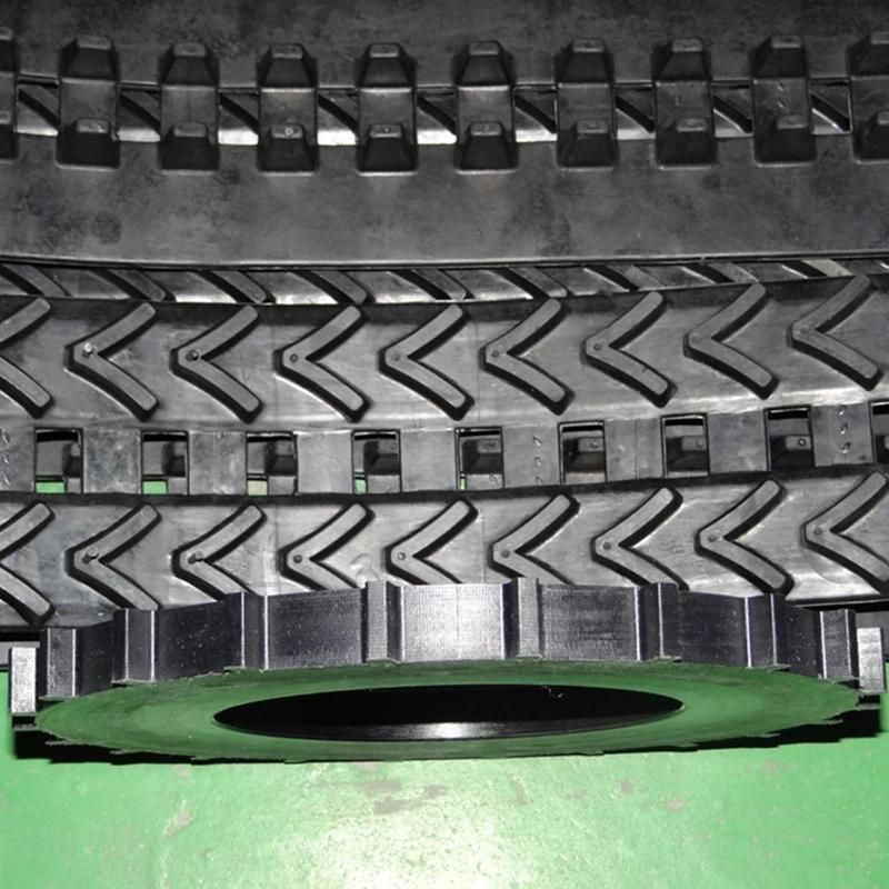 Robot Rubber Track 123X38X60 with Wheel for Robotic