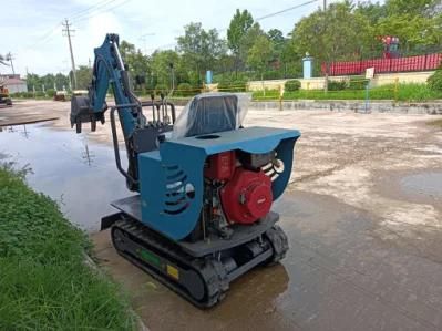 Smooth Operating 700kg CT06 Mini Excavator with Gasoline Engine for Cold District