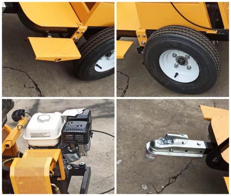 Hydraulic Booster with Gasoline Engine for Hand-Push Road Marking Machine
