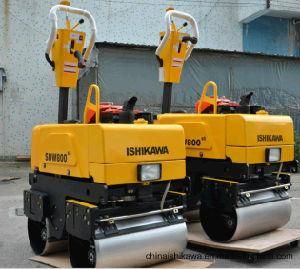High Quality Hydraulic Walk Behind Double Drum Vibratory Road Roller