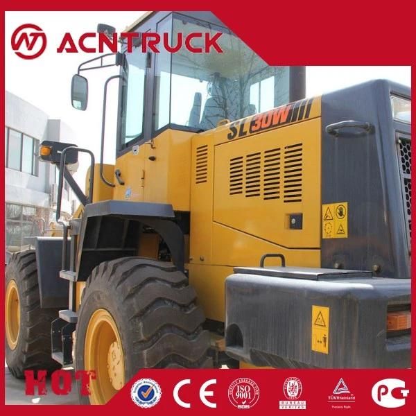 China Shantui 3000kg Shovel Loader with 1.7 Cubic Meters Bucket Capacity