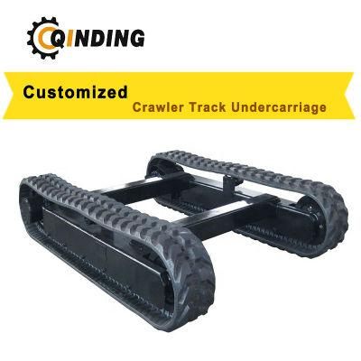 Customized Steel Crawler Chassis for Materialhandling