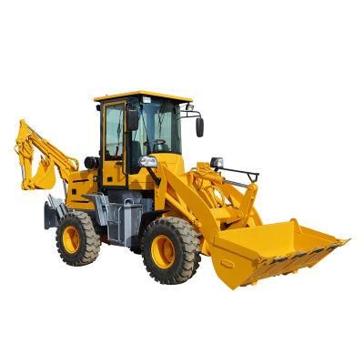Easy to Operation Chinese Small Backhoe Loader Wheel Front Loader and Backhoe