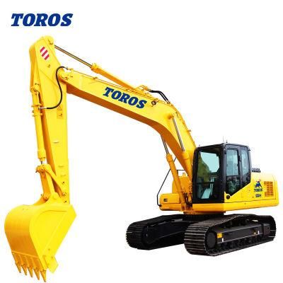 High Efficiency Volvo Excavator with Accessories Swing Boom