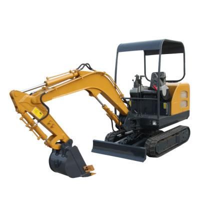 1000 Kg - 6000 Kg Micro China Hydraulic Mini Backhoe Excavator with Competitive Prices