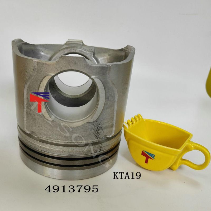 High-Performance Diesel Engine Engineering Machinery Parts Piston 4913795 for Engine Parts Kta19 Kta38 Kta50 Generator Set