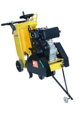 Safe Straight Line Concrete Road Cut-off Walk-Behind Cutter Saw High Durability Gasoline Power Honda Engine