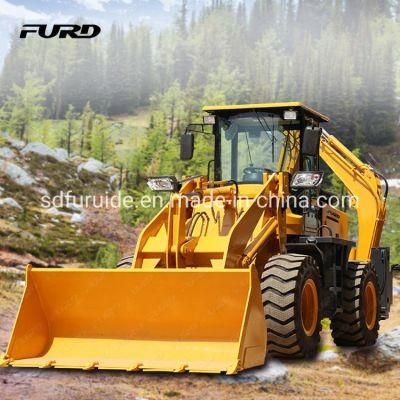 Tractor with Loader and Backhoe Excavator Loader Mini Backhoe Loader Fbl10-20