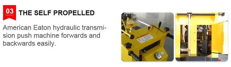 Concrete Floor Surface Scarifier Planer Asphalt Milling Grooving Road Marking Removal Road Construction Machinery
