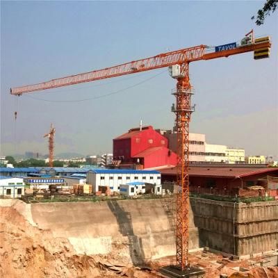 Tc5010 4ton Tower Crane 50m Boom Self Erecting Tower Crane