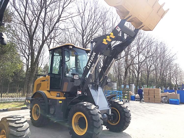 China Competitive Price 1.8 Ton New Mini Wheel Loader Lw180kv