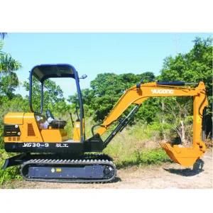Rubber Track Hydraulic Compact Excavators for Digging