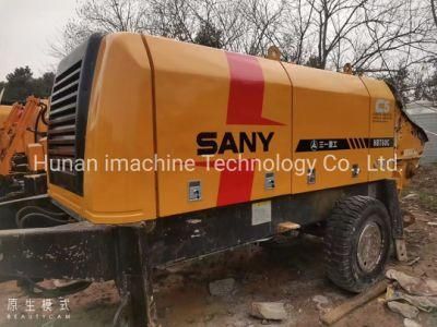 Used Sy6013-90 Trailer Concrete Pump Good Condition Hot Sale