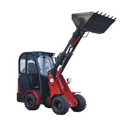 Articulated Mini Wheel Type Loader Telescopic Small Front Loader with CE Made in China
