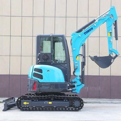 CE EPA China Cheap Price Small Excavator for Sale with Rubber Track Mini Excavator New Hydraulic Digger