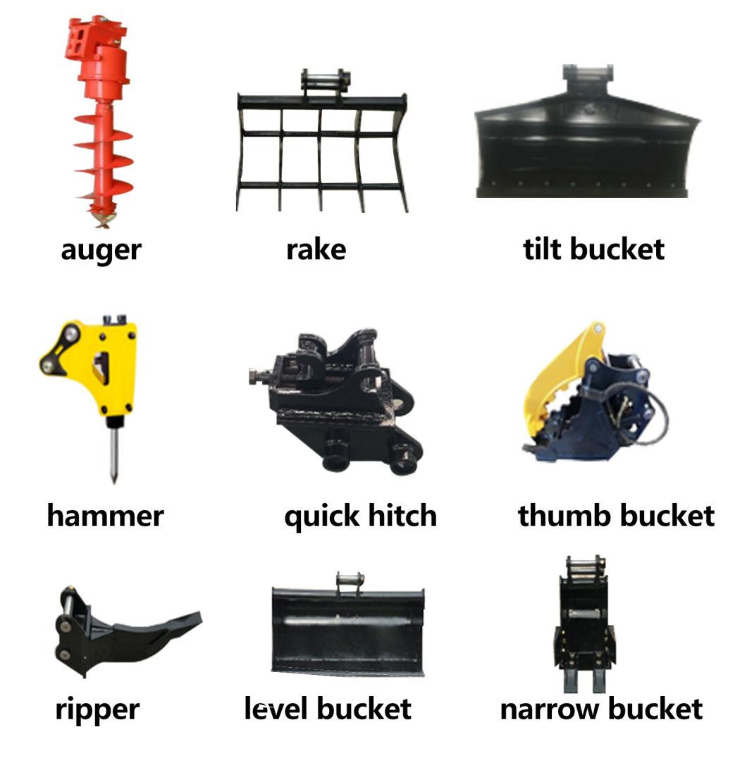 ACTIVE Brand mini excavator AL10 with Various Attachments for sale