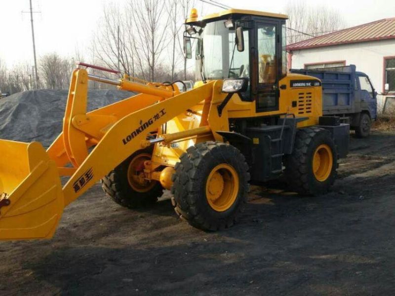 Professional 3 M3 Bucket 6t Rated Load; Wheel Loader 866h Grass Clamping with CE Certificate