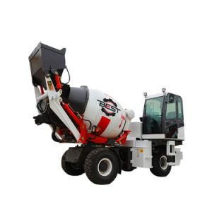 Self Feeding 2 Cubic Meter Cement Mixer Truck