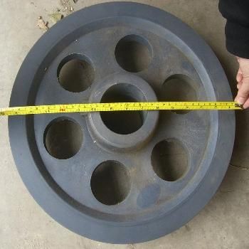 Construction Machinery Tower Crane Spare Parts Steel Pulley