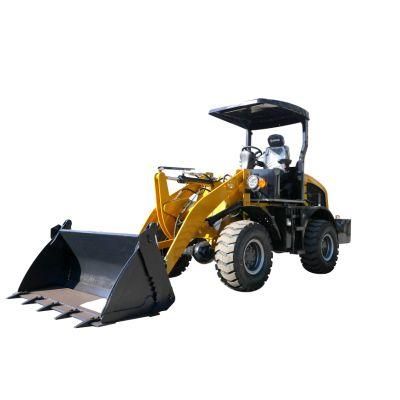 Chinese Diesel Mini Wheel Loader with Pallet Hydraulic Control Valve