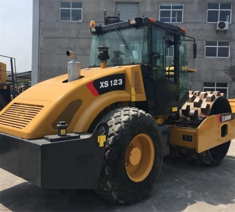 New Xs123 12ton Road Roller Full Hydraulic Single Cylinder Roller