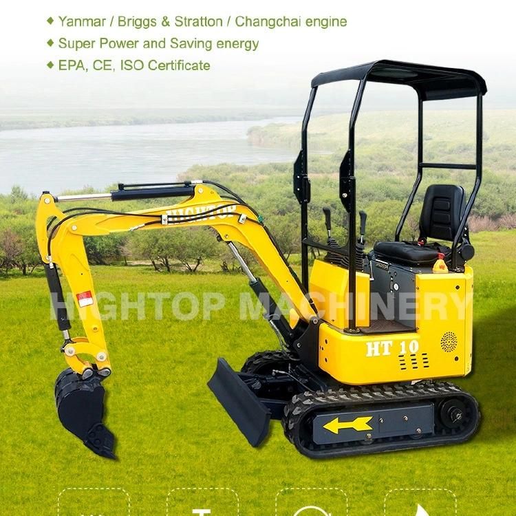 High Performance Home Used Mini Digger Micro Crawler Excavator for Sale