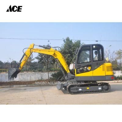 China Brand Carter 4.5 Tons Small Digger Mini Crawler