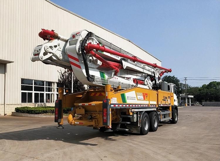 XCMG Factory Hb52V 52m New Portable Truck Mounted Concrete Mixer Pump