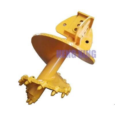 Foundation Drilling Tools Drilling Auger with Teeth