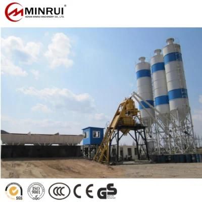 Minrui Hzs75 Barge Mounted Control Device Concrete Plant