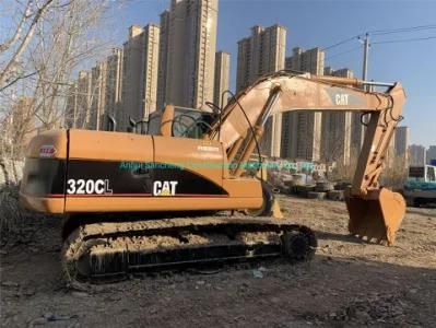 Secondhand Cat 320 Crawler Poclain Caterpillar 320cl Excavator