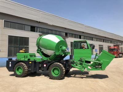 35m3 Self Loading Mobile Concrete Mixer with Lift Drum