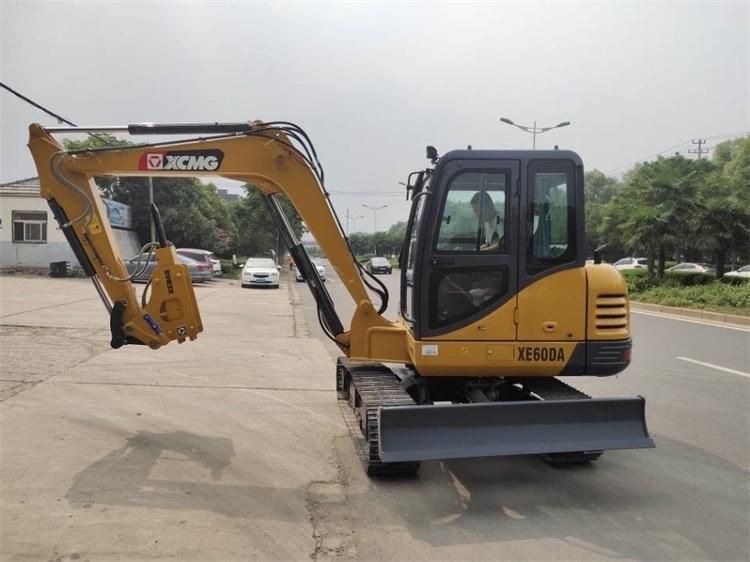 6ton 0.23 Cbm Xe60d Hydraulic Small Mini Crawler Excavator