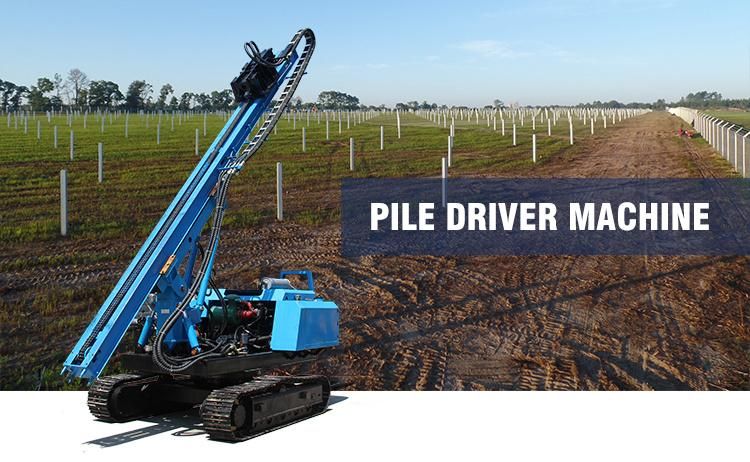 Factory Sales Drop Hammer Pile Driver Pile Drilling Machine