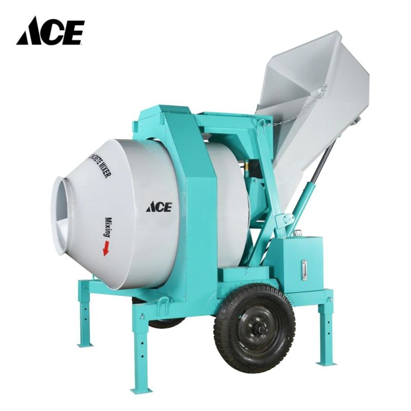 Construction Machinery Hydraulic Concrete Mixer with Loader
