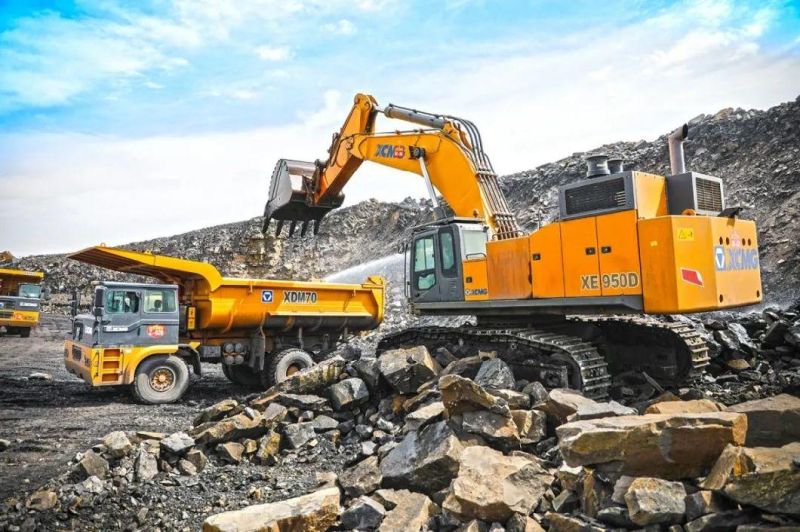 XCMG 90 Ton 6 Cbm Xe950d Large Hydraulic Crawler Crawler Mining Excavator for Sale
