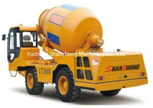 Self Loading Concrete Mixer Lt3500 with 20 Circles Per Min, 3 Shovels Per Min