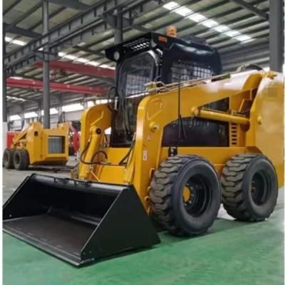 Multi-Function Mini Skid Steer Loader Chinese Brand Skidsteer Loader with Attachment for Sale