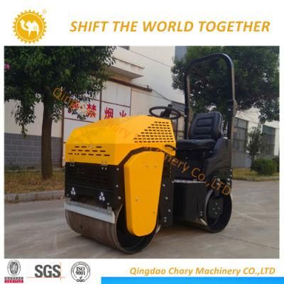 1 Ton 1000kg Drive on Hydraulic Vibratory Road Roller Compactor
