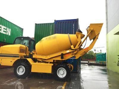 China Official 4 Cubic Mini Concrete Mixer Truck Slm4 for Sale