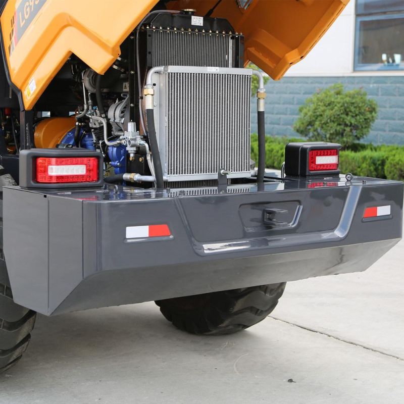 Compact Mini Articulated Wheel Loader From Lugong