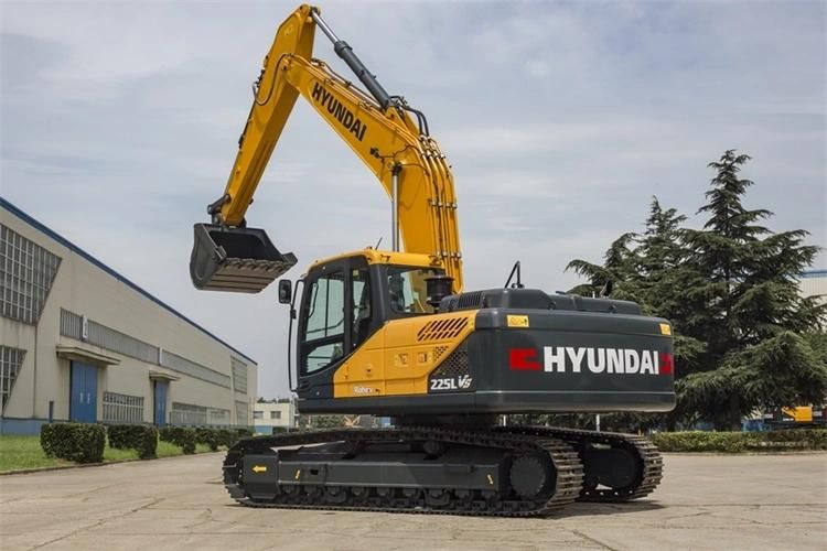 New Hyundai 20-25ton Excavator R225lvs Hydraulic 22ton Excavator Price