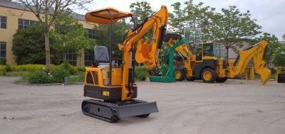 Haiqin Brand Mini Crawler Excavator (HQ08) with Euro 5 Engine