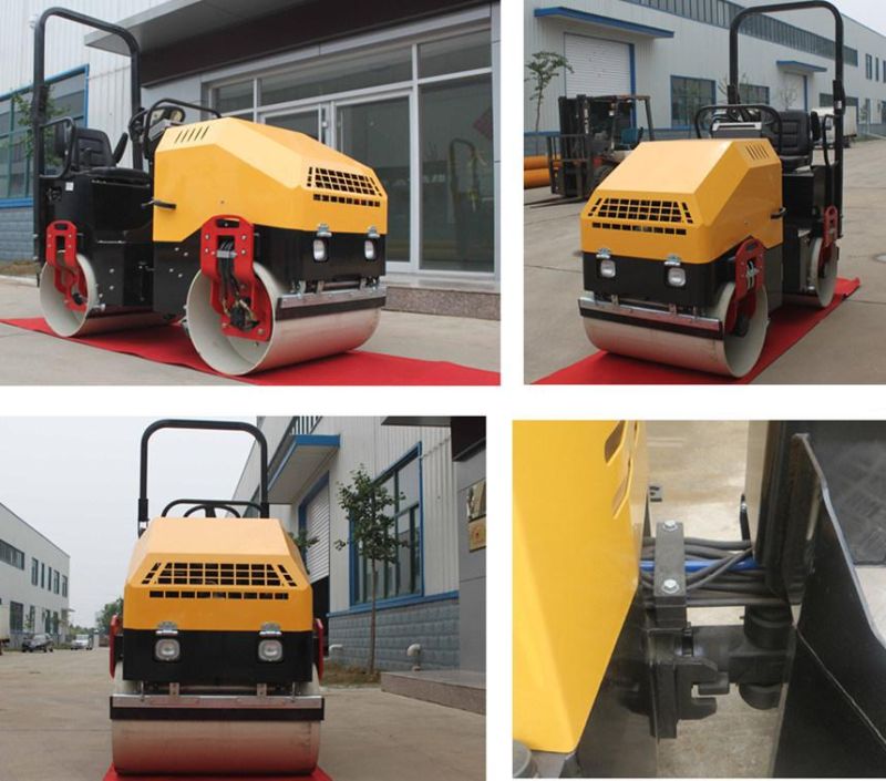 1.5ton Small Double Drum Vibration Road Roller