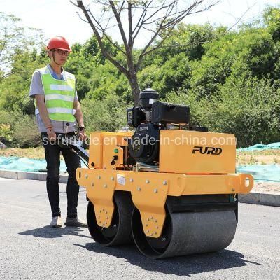 Mini Tandem Vibratory Roller Compactor Vibrator Roller Fyl-S600c