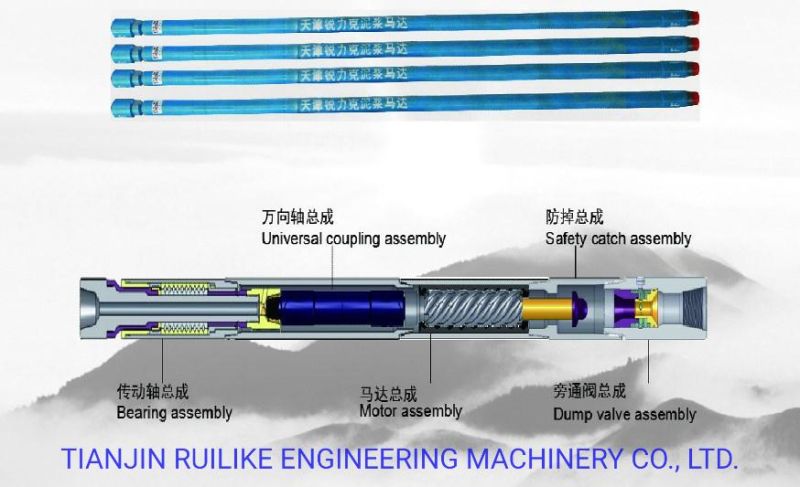 HDD Downhole Drilling Mud Motor for Horizontal Directional Drilling/Boring