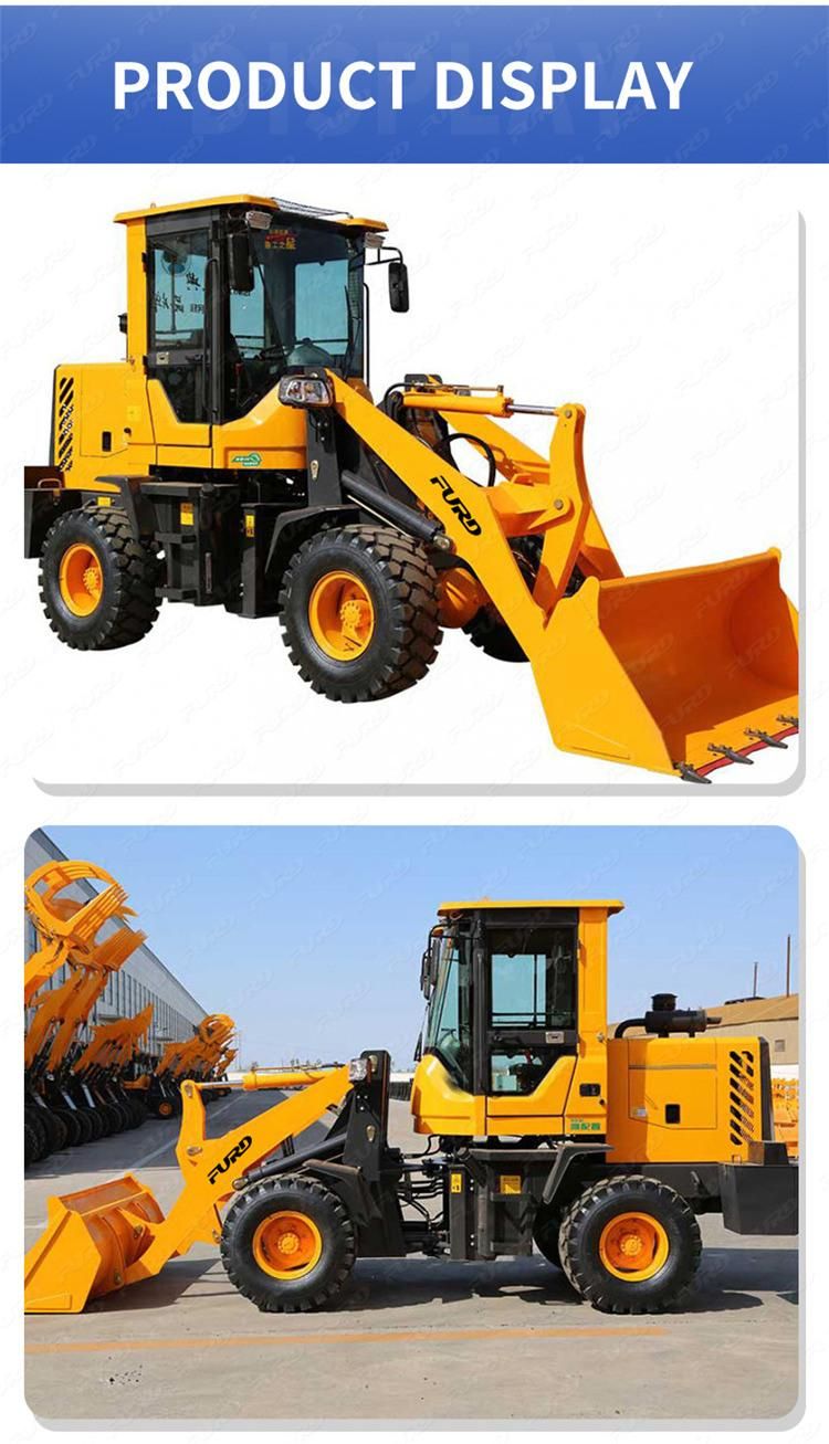 Small Wheel Loader Mini Front End Loader