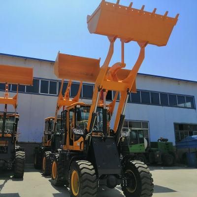 Easy Operation Air Condition and Warm Air Hydraulic Joystick 2ton Front End Loader
